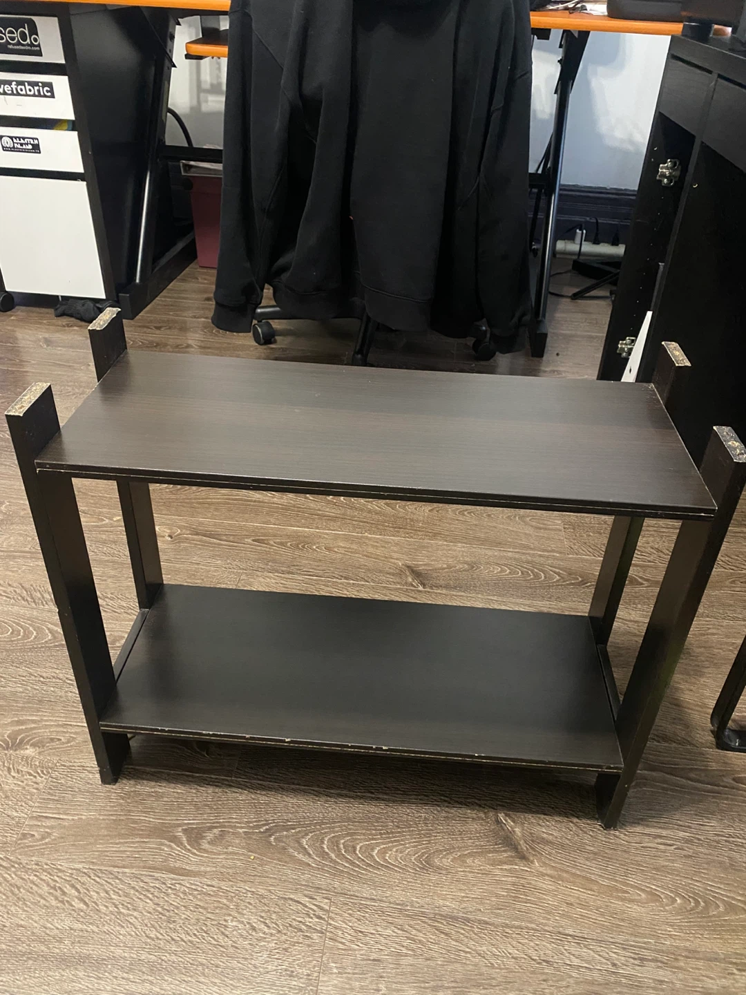 Dark Brown Wooden Shelf