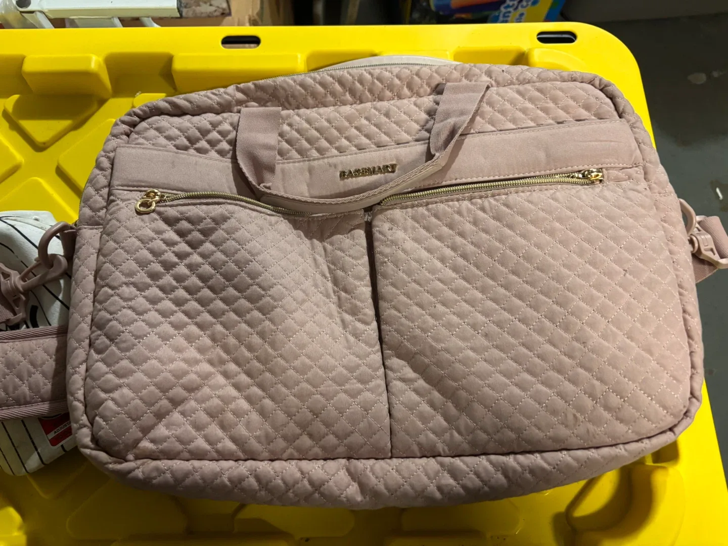 Bagsmart Pink Laptop Bag