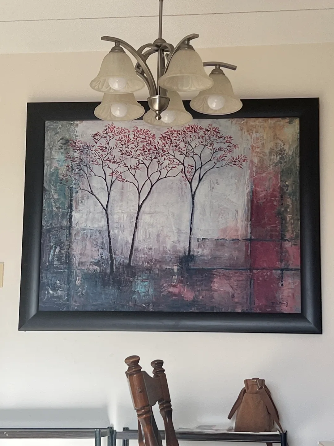 Morning luster painting- new was $1200