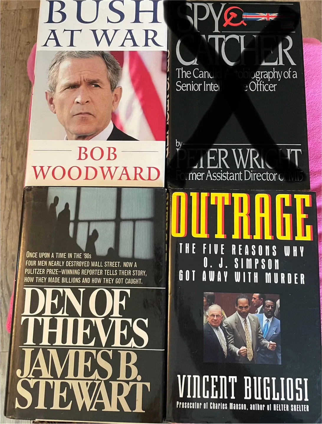 Three  Hard Cover  Books: sold separately or as a bundle
