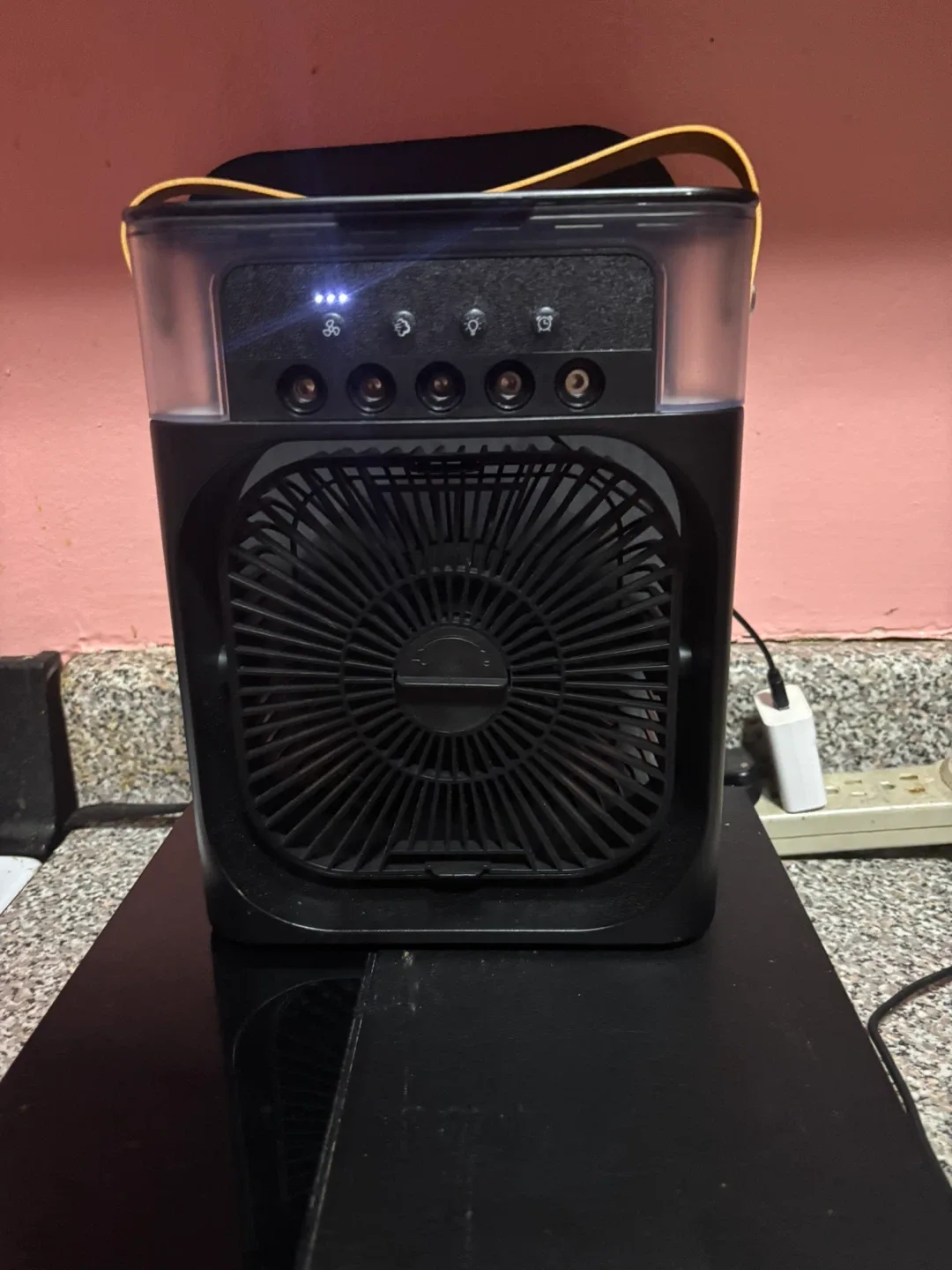 Portable Air Cooler Fan - Black