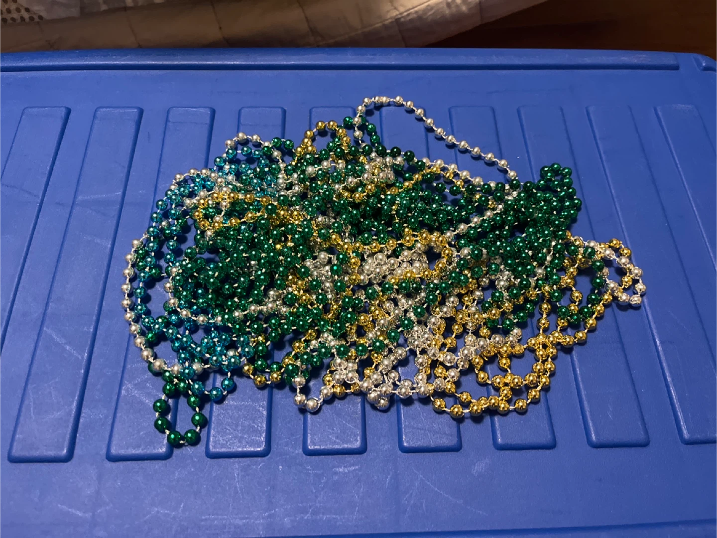 Mardi Gras Bead Necklaces #CLEANOUT - photo 2