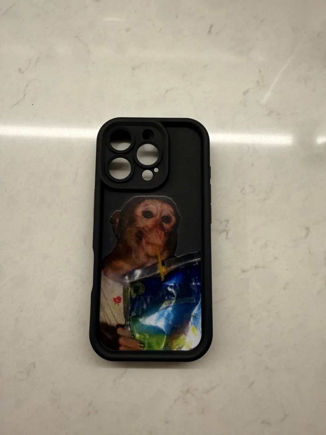 iPhone 16 Pro phone case with Monkey Design