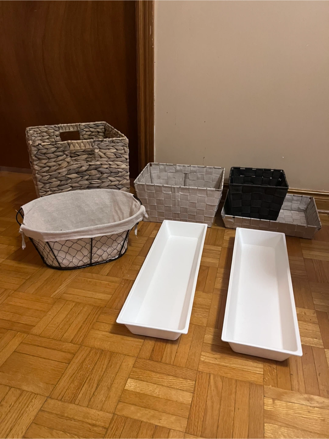 Assorted Storage Baskets - Variety of Styles