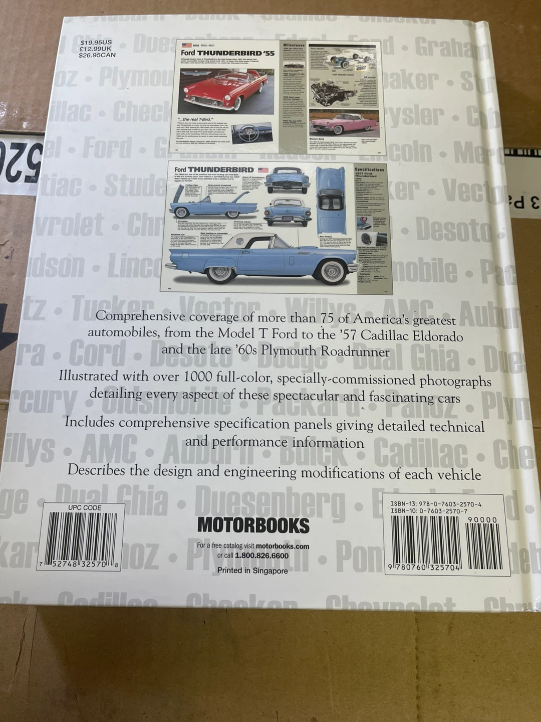 Ultimate American Cars Book, Five-View Series - photo 2