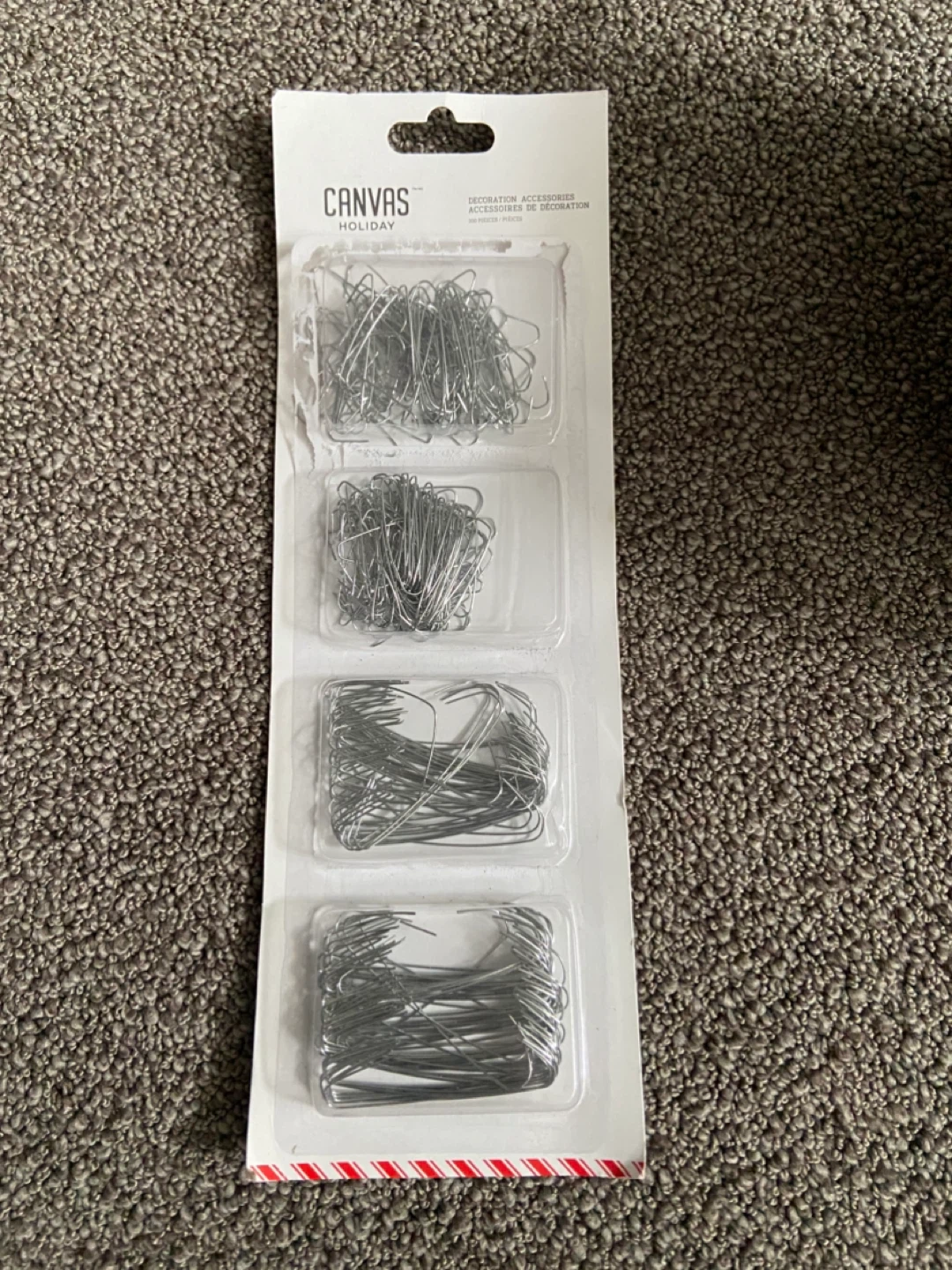 Canvas Holiday Decoration Accessories Hooks