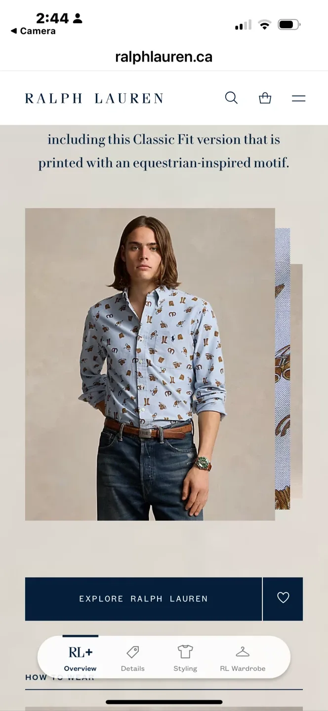 POLO Ralph Lauren Equestrian Inspired All Over Print image indicator(5)
