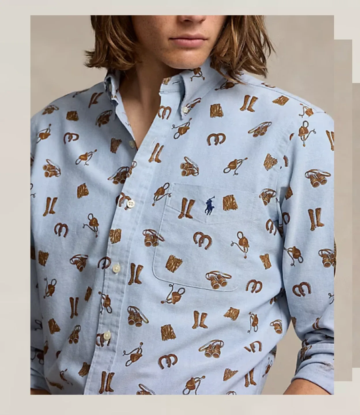 POLO Ralph Lauren Equestrian Inspired All Over Print image indicator(4)