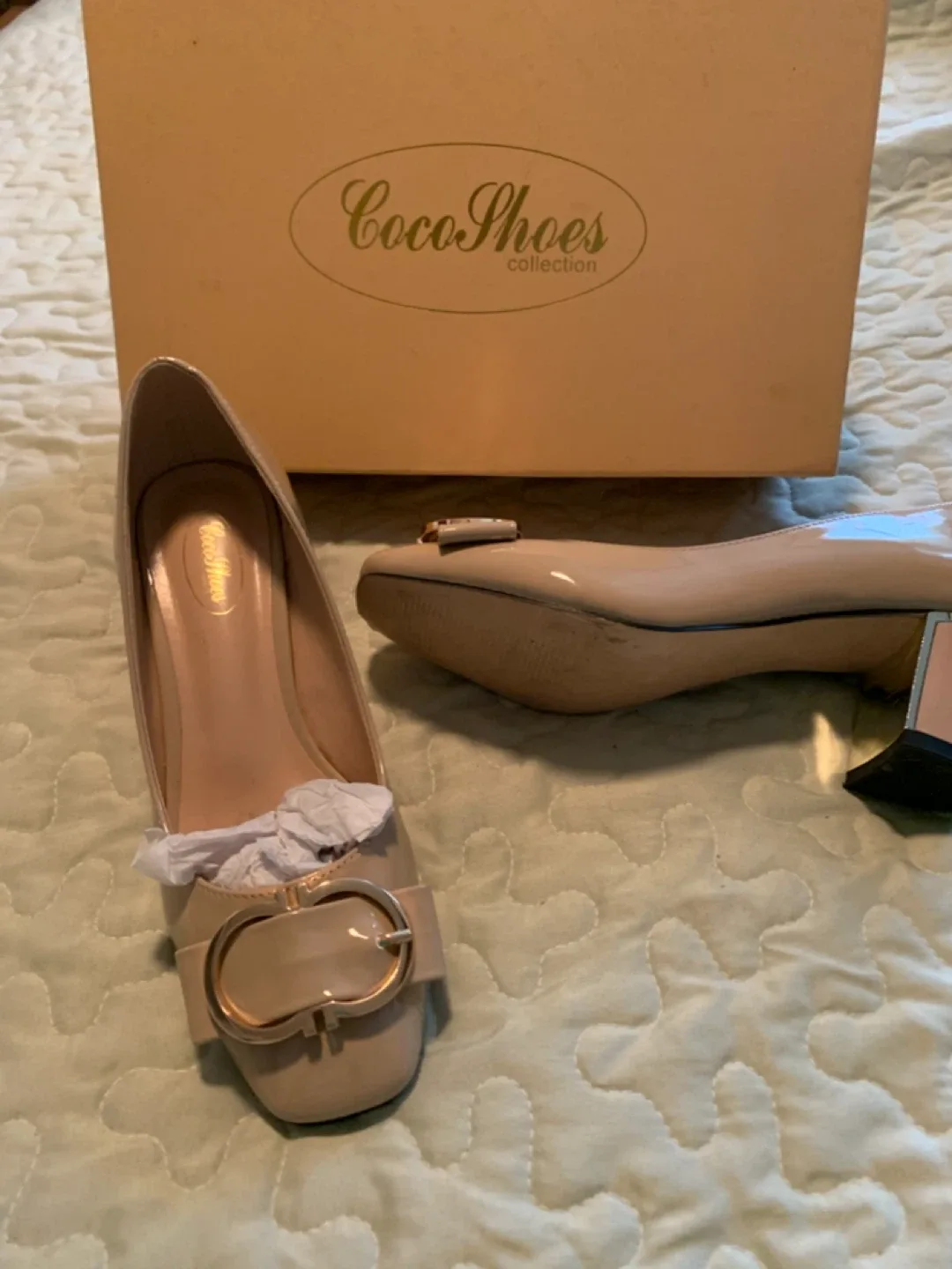 Coco Shoes Nude Heels - Size 36 image indicator(3)