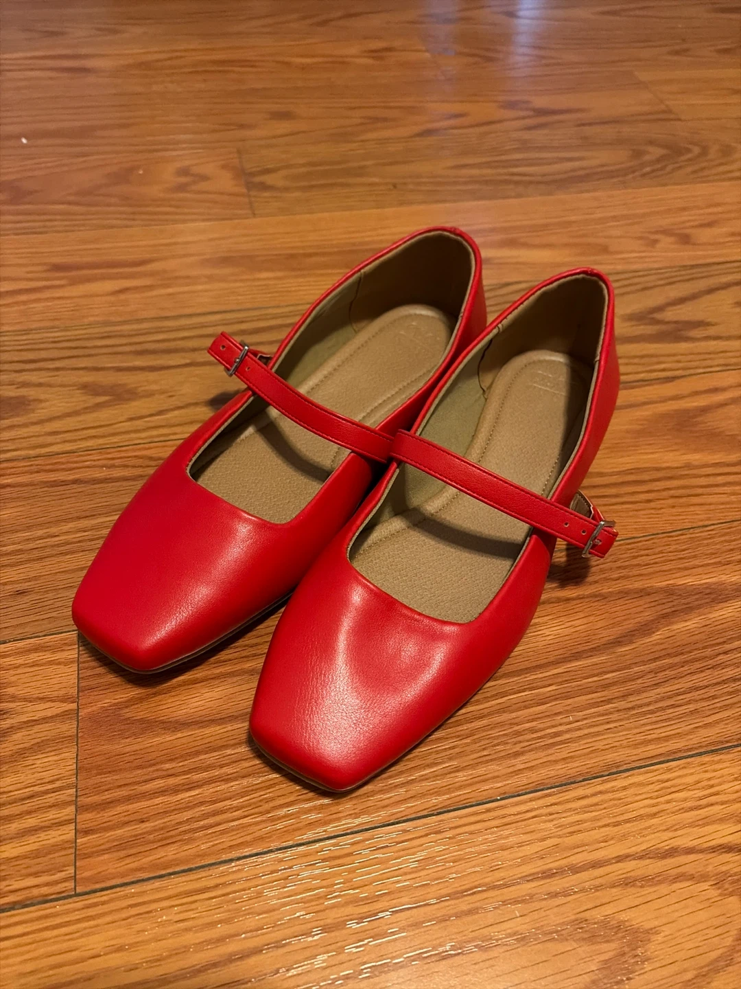 ASOS Red Mary Jane Shoes - Woman’s size 9 US