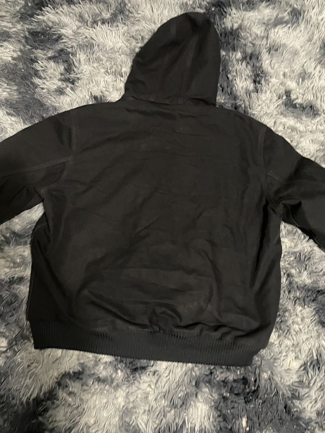 Carhartt Loose Fit Black Hoodie Jacket XL - photo 3