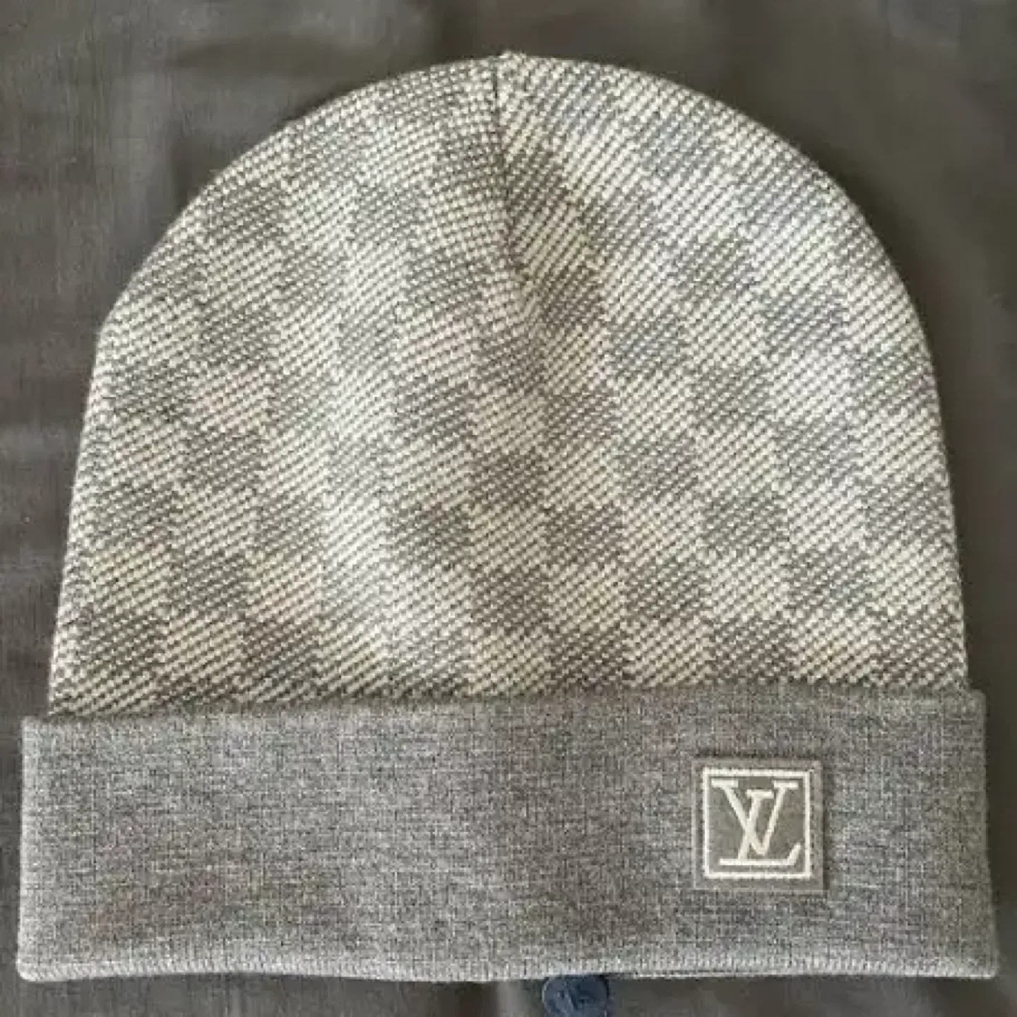 Louis Vuitton Grey Beanie