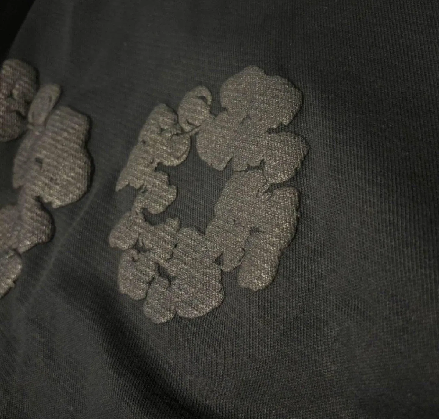 Denim Tears Black Cotton Wreath Hoodie - All Sizes image indicator(2)