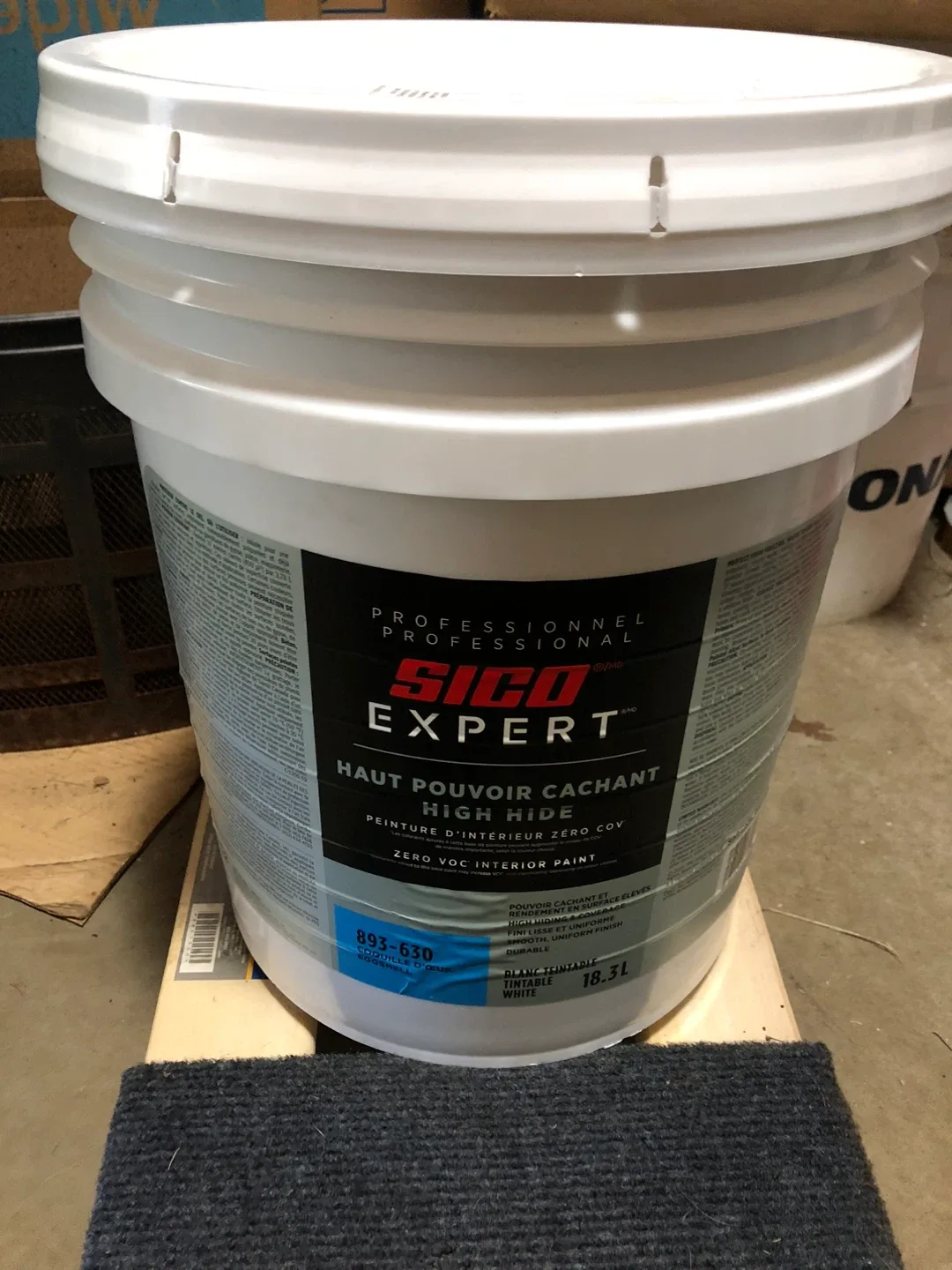 Sico Expert High Hide White Paint (18.9 L)