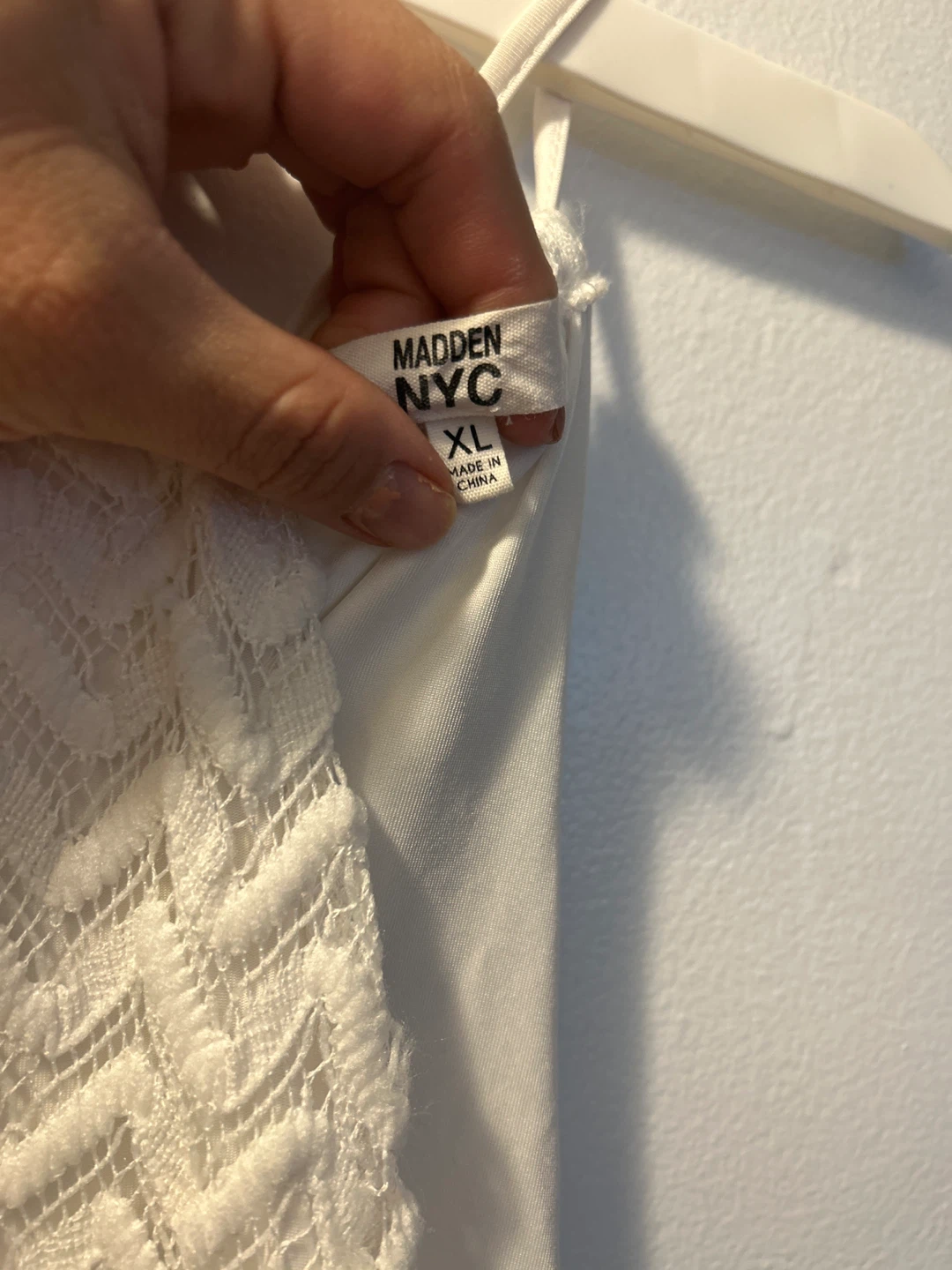 Madden NYC White Dress - Size XL #cleanout - photo 3