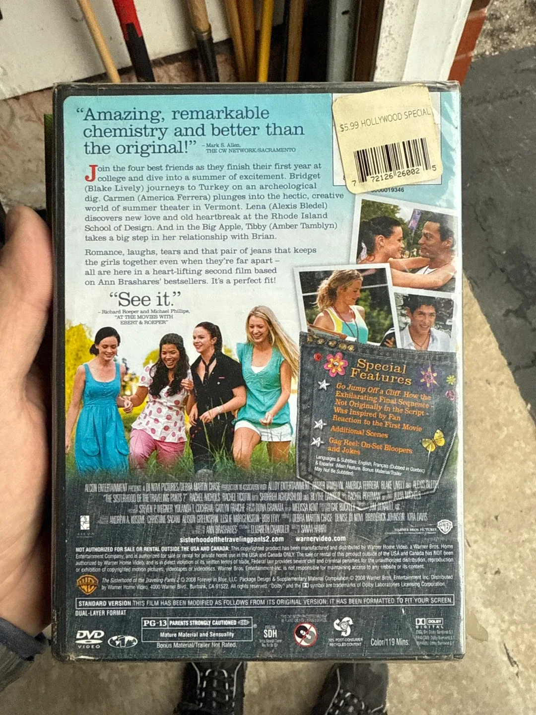 The Sisterhood of the Traveling Pants 2 DVD image indicator(2)