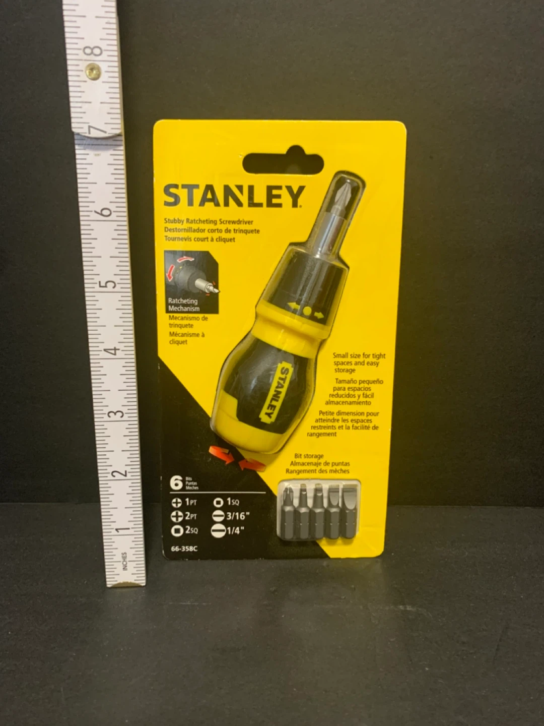 Stanley Stubby Ratcheting Screwdriver - New! - photo 3