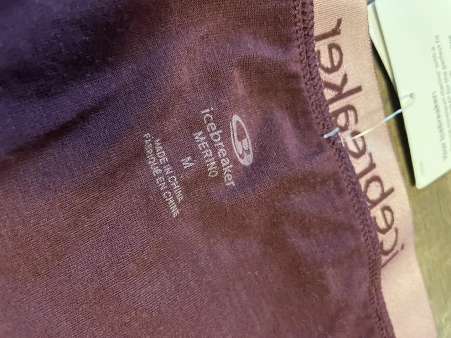 NEW! Icebreaker Merino Underwear - Size M image indicator(4)