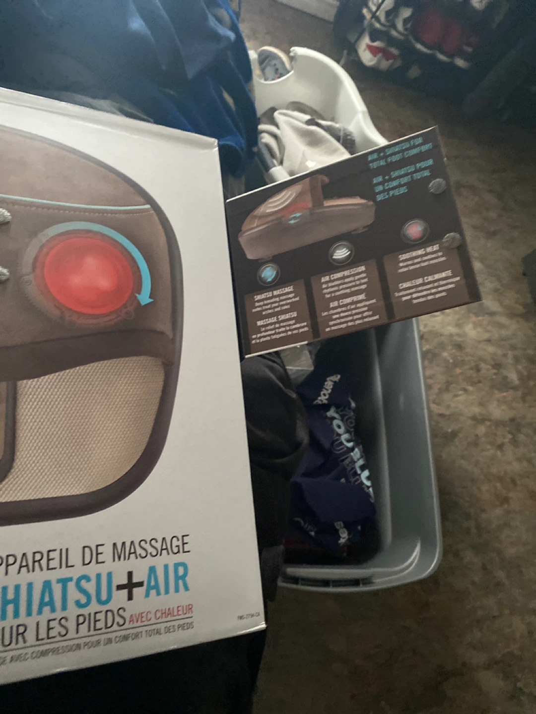 HoMedics Shiatsu + Air Foot Massager with Heat - photo 2