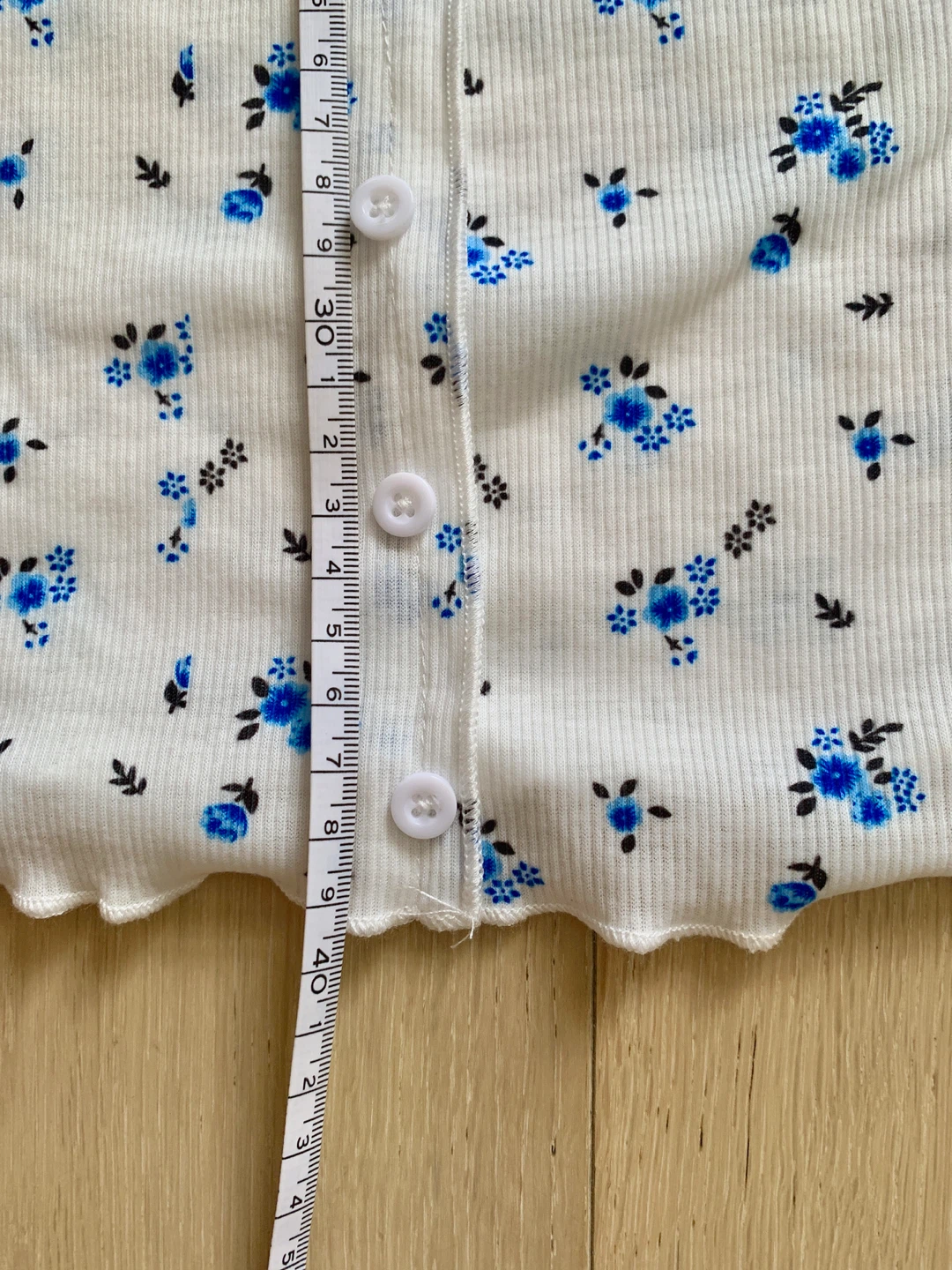 New SHEIN Floral White Cropped Top - Size S - photo 4