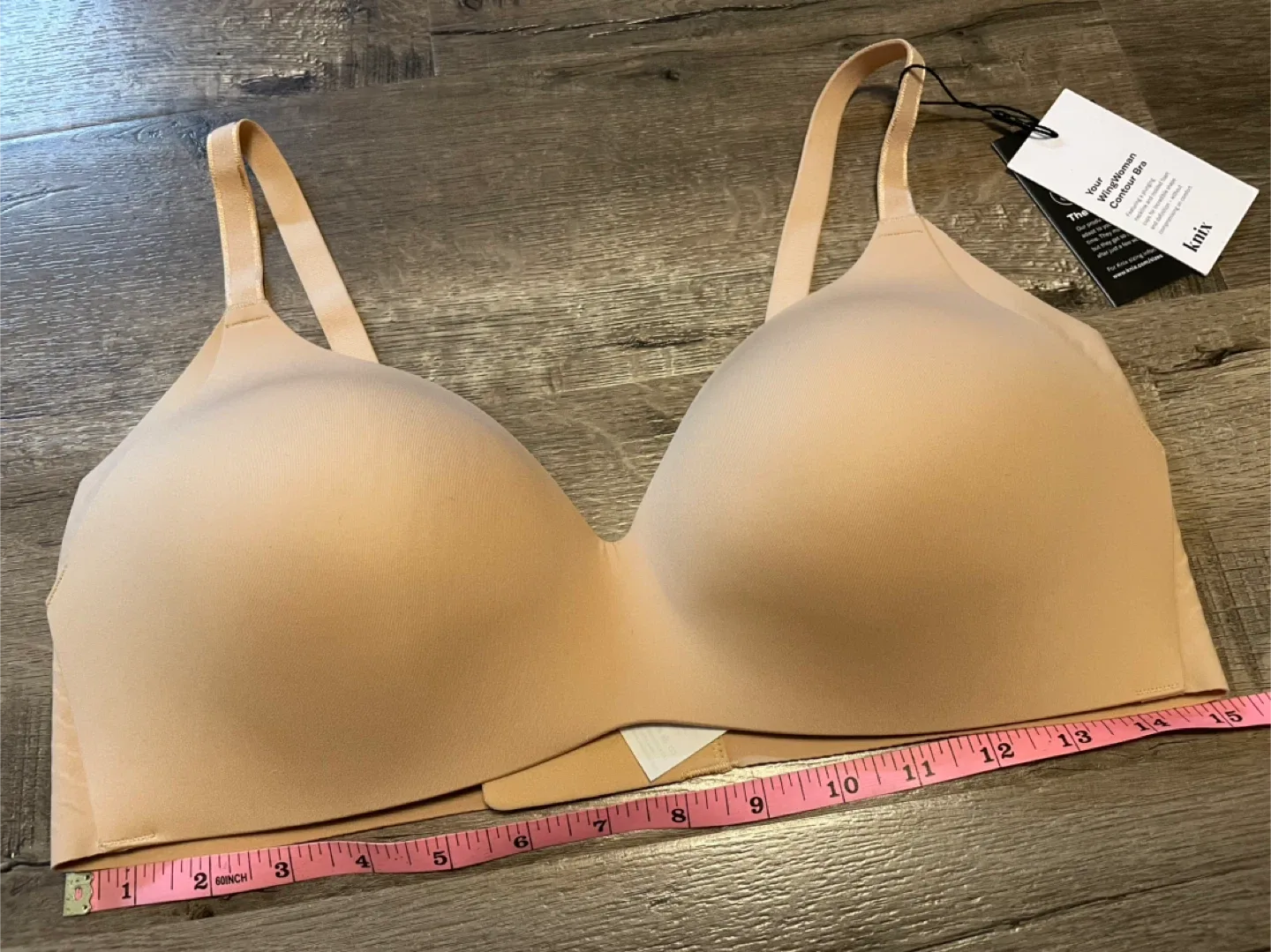 NEW! Knix WingWoman Bra - Size 5 - Warm Sand image indicator(7)