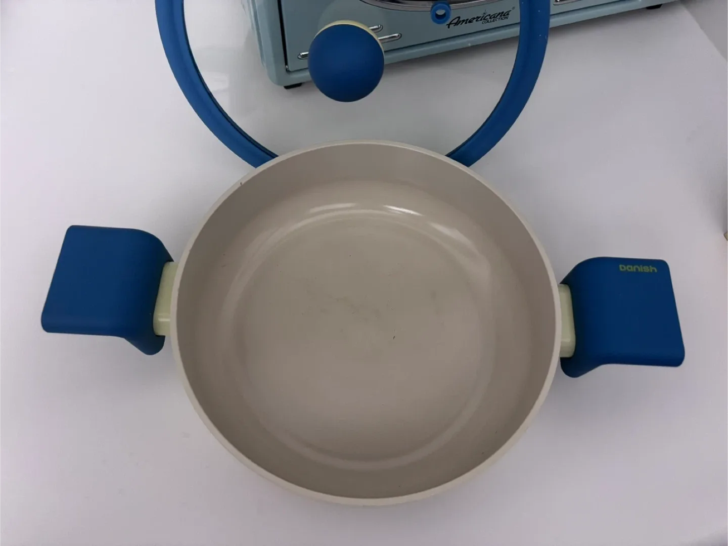 #cleanout Danish Cookware low stock pot with Lid