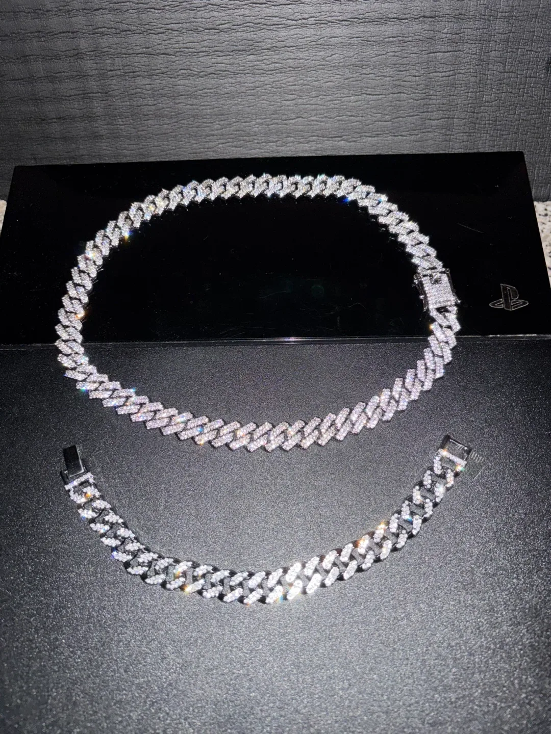 Cuban Link Chain & Bracelet Set