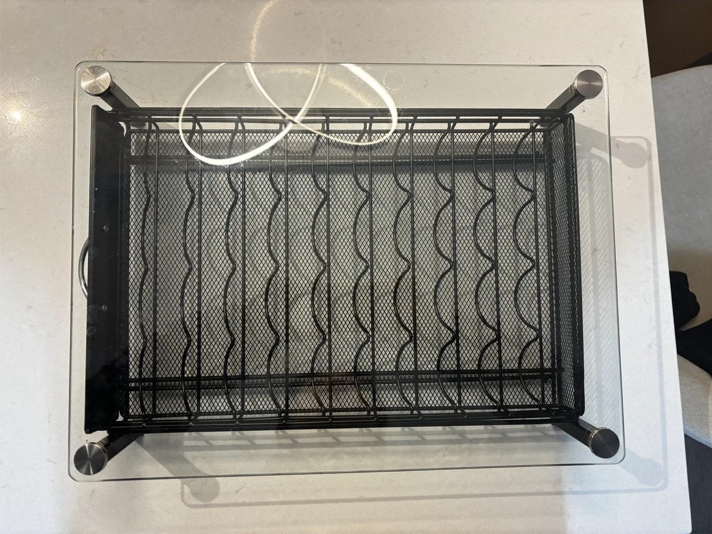 #cleanout Nespresso vertuo Capsule Drawer with Glass Top image indicator(5)