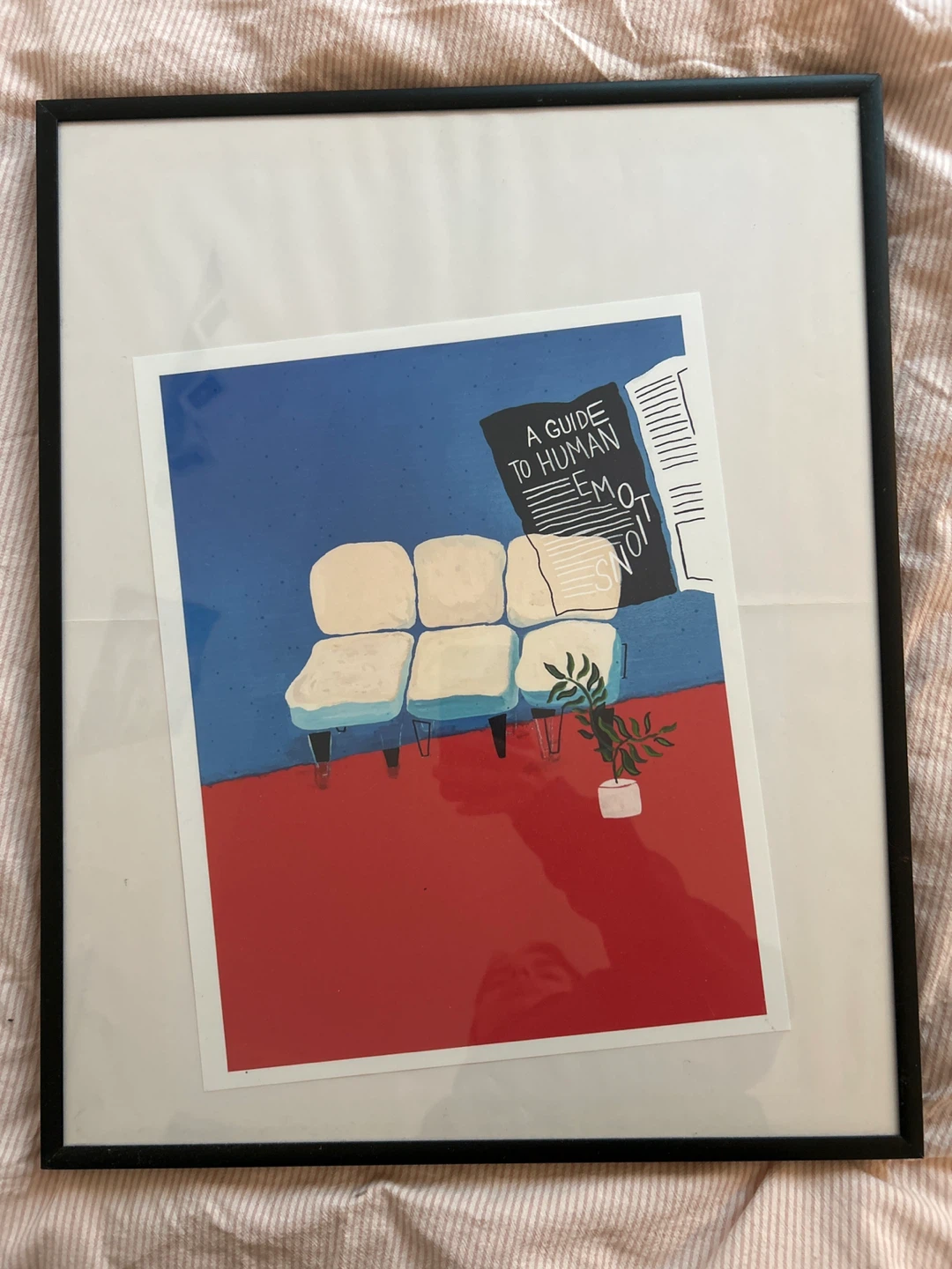 Framed 'A Guide to Human Emotions' Print