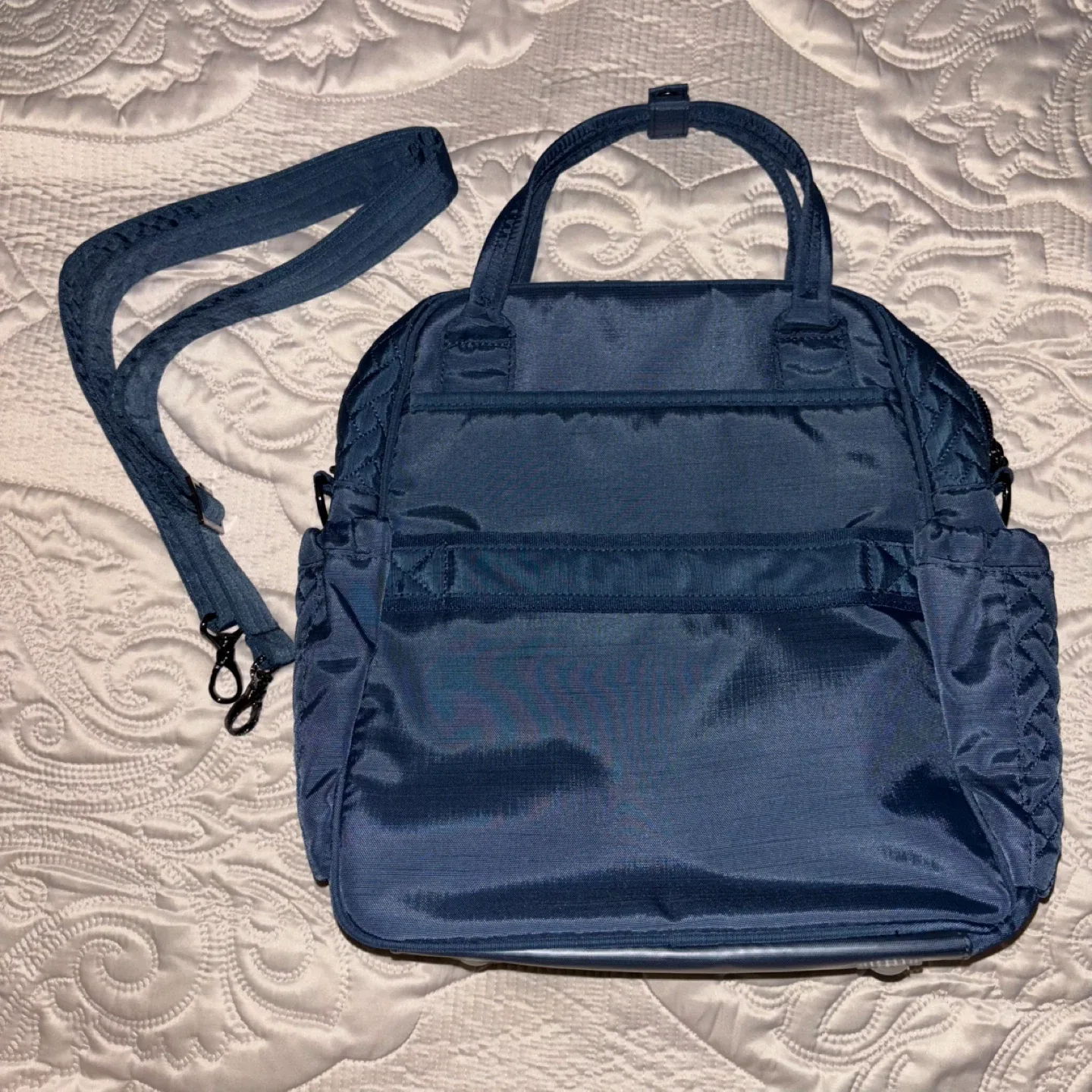Lug Mini Puddle Jumper Bag Navy Blue with strap image indicator(2)