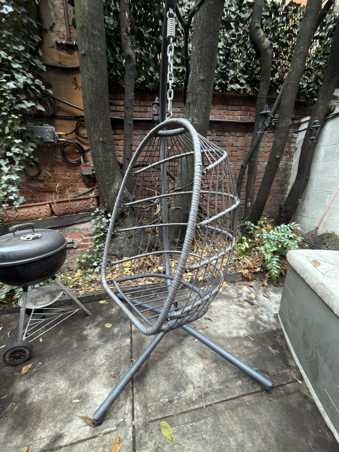 Hanging Egg Chair - Gray - photo 3