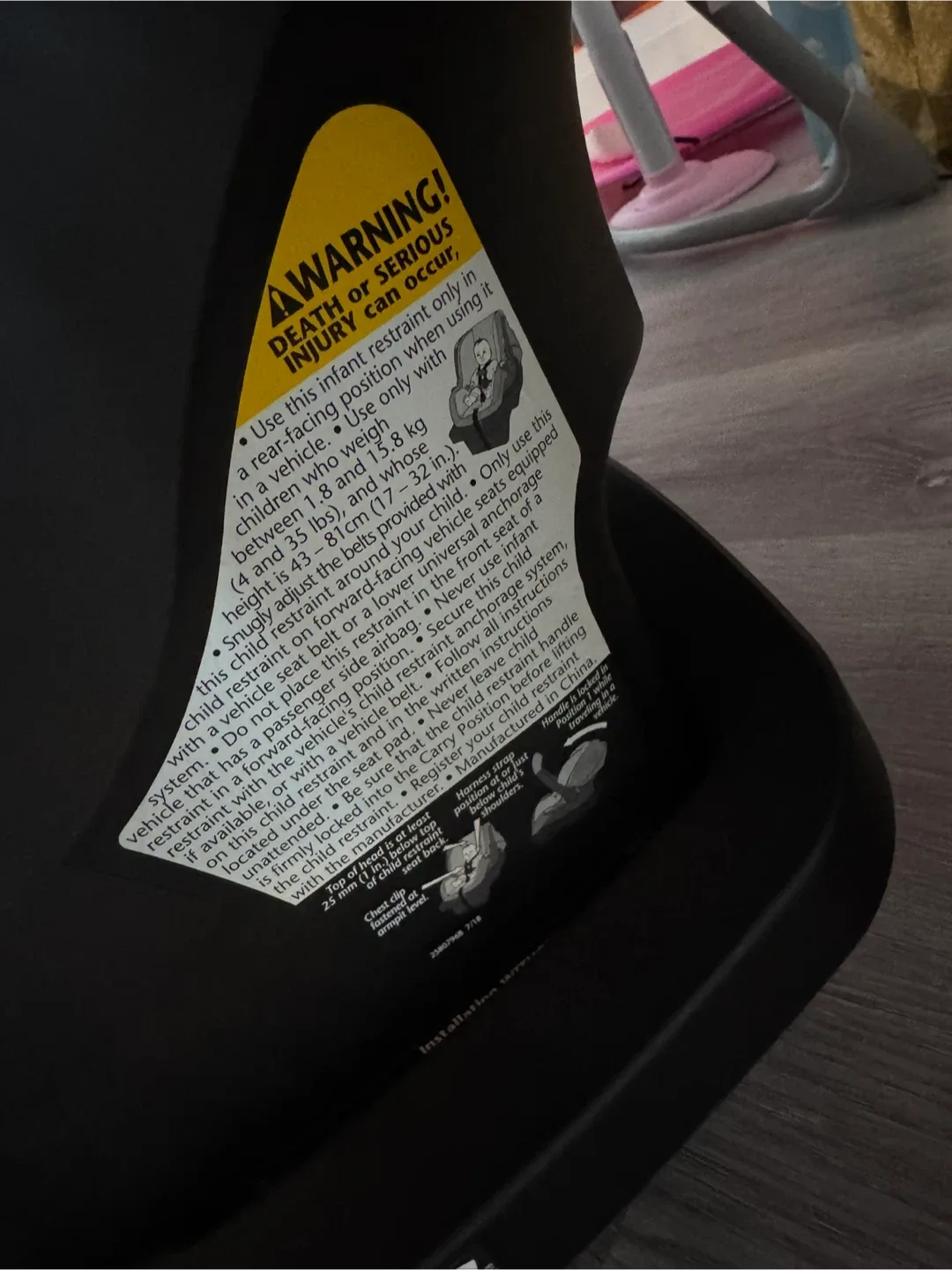 Evenflo Infant Car Seat - Grey image indicator(4)