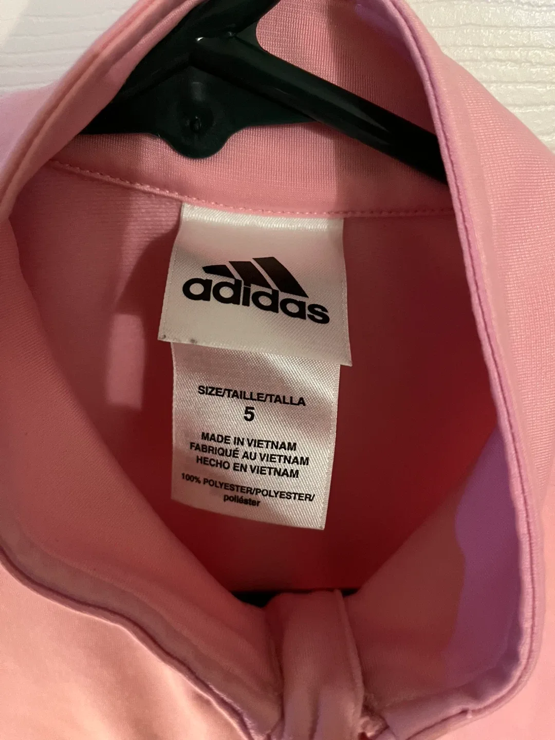 Adidas Pink Track Jacket - Size 5 image indicator(3)