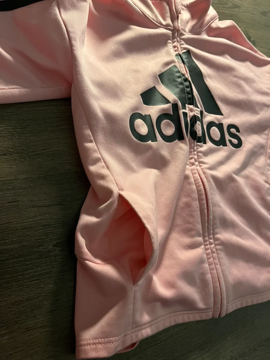 Adidas Pink Track Jacket - Size 5 image indicator(2)