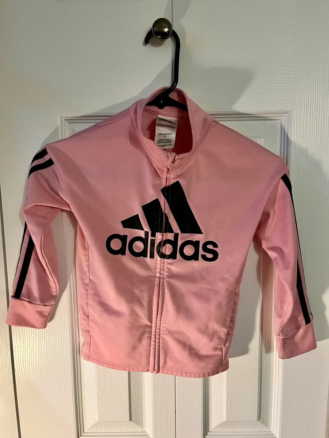 Adidas Pink Track Jacket - Size 5 image indicator(7)