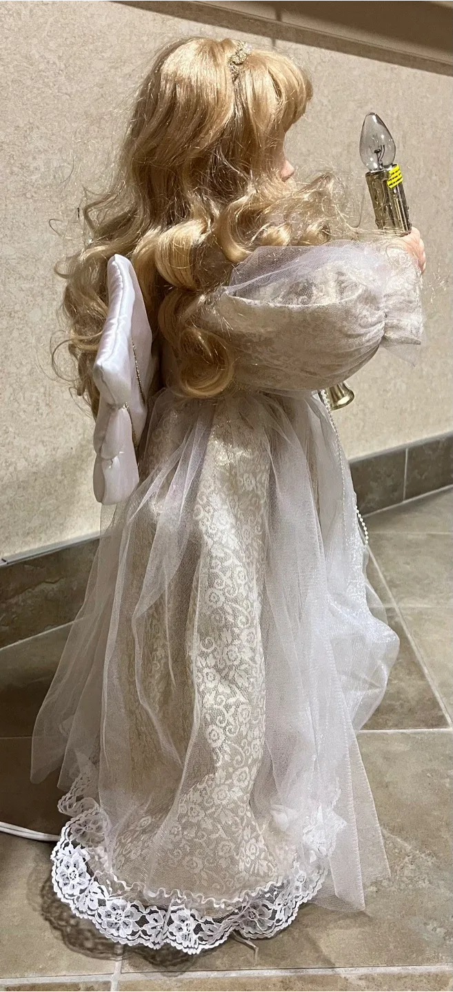 #Cleanout- Angel Doll with Light image indicator(5)