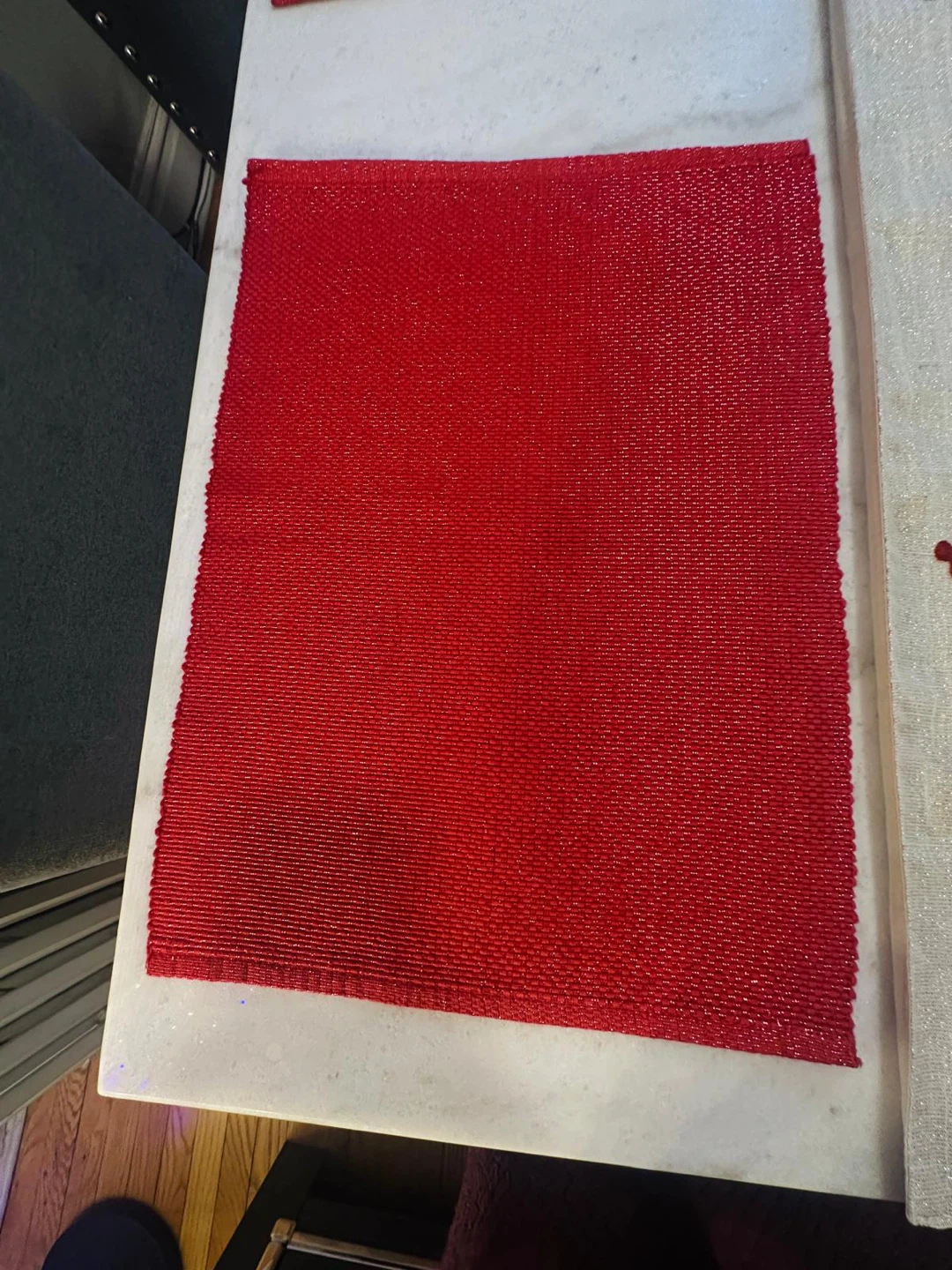 Holiday Table Runner & 6 Placemats Set - photo 2