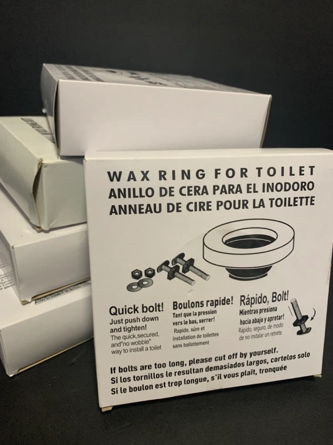 New Wax Ring for Toilet