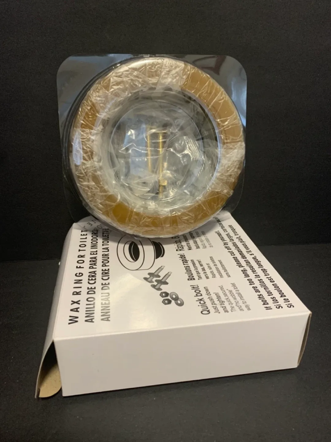 New Wax Ring for Toilet image indicator(2)