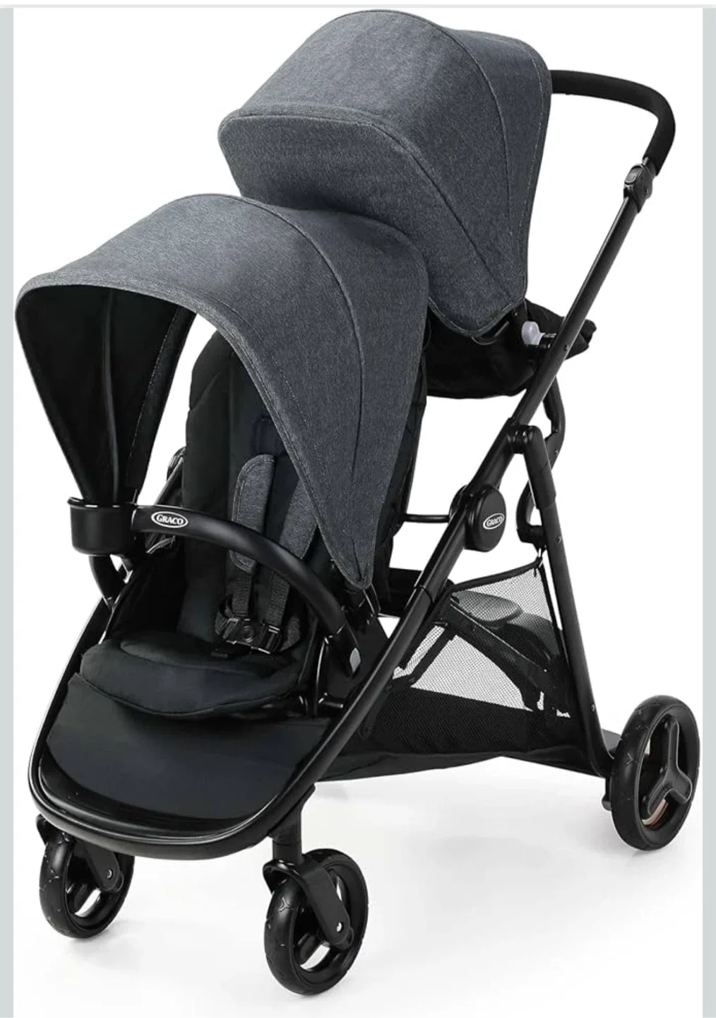 Graco DuoGlider Double Stroller - Great Condition! image indicator(3)