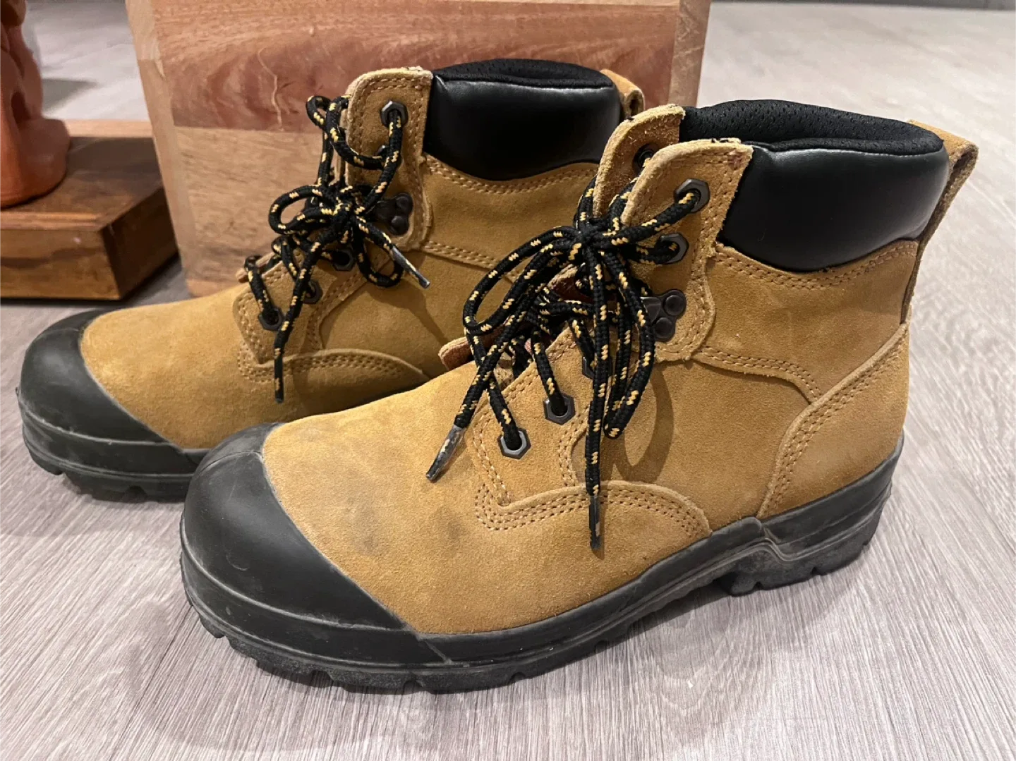 Workload Tan Work Boots