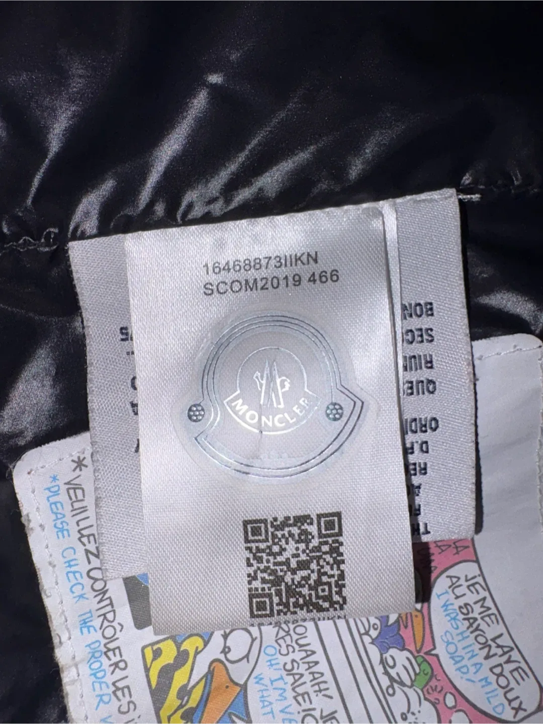 Moncler Black Puffer Vest image indicator(5)
