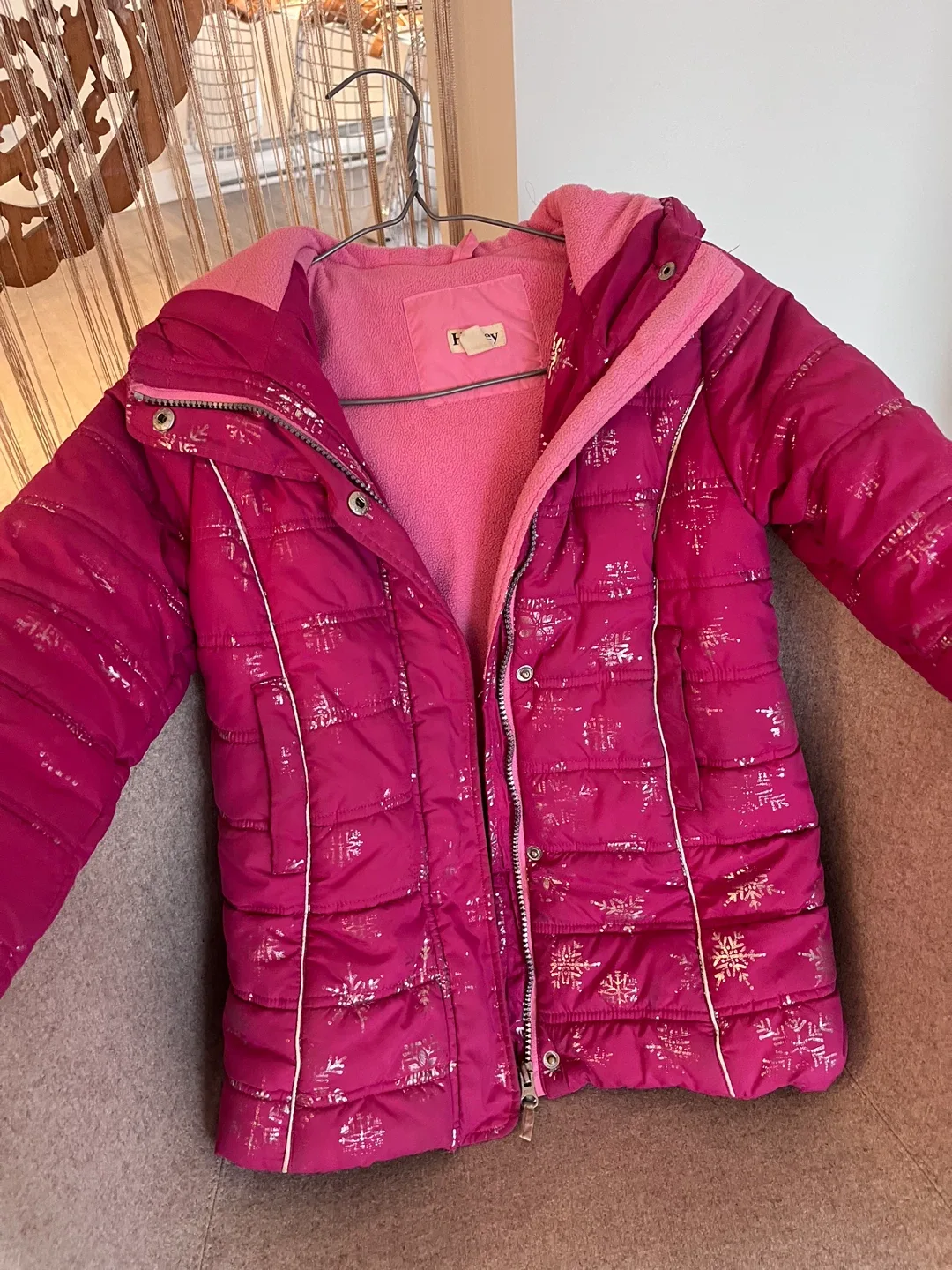 Hatley Pink Winter Jacket - Size 6 image indicator(3)