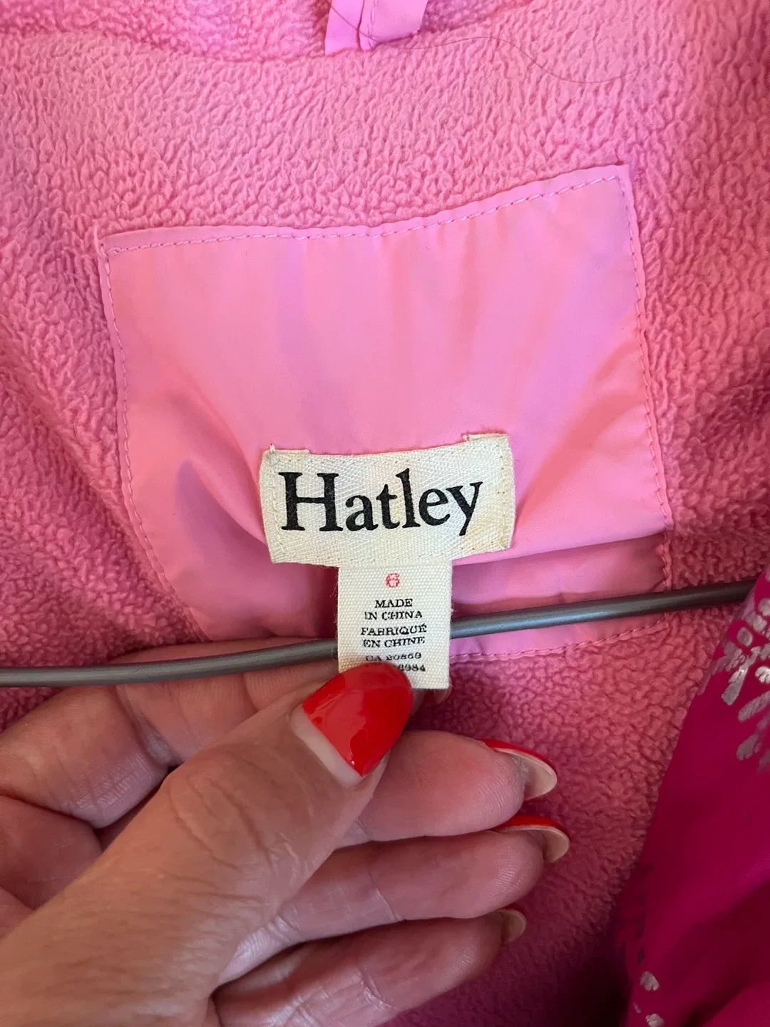Hatley Pink Winter Jacket - Size 6