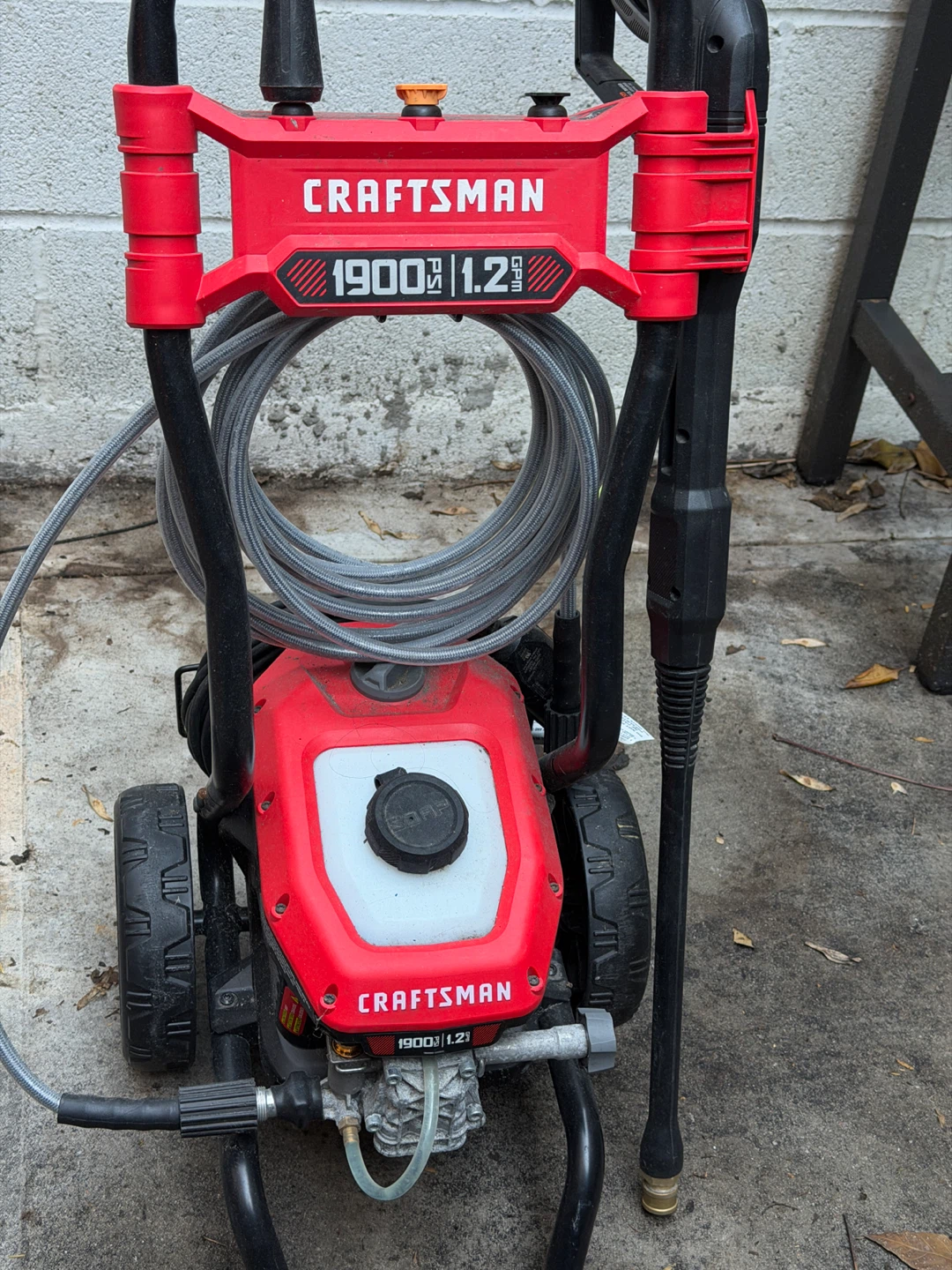 Craftsman 1900 PSI Electric Pressure Washer