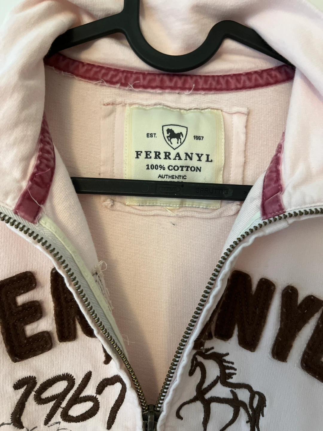 ferranyl pink zip up - photo 2