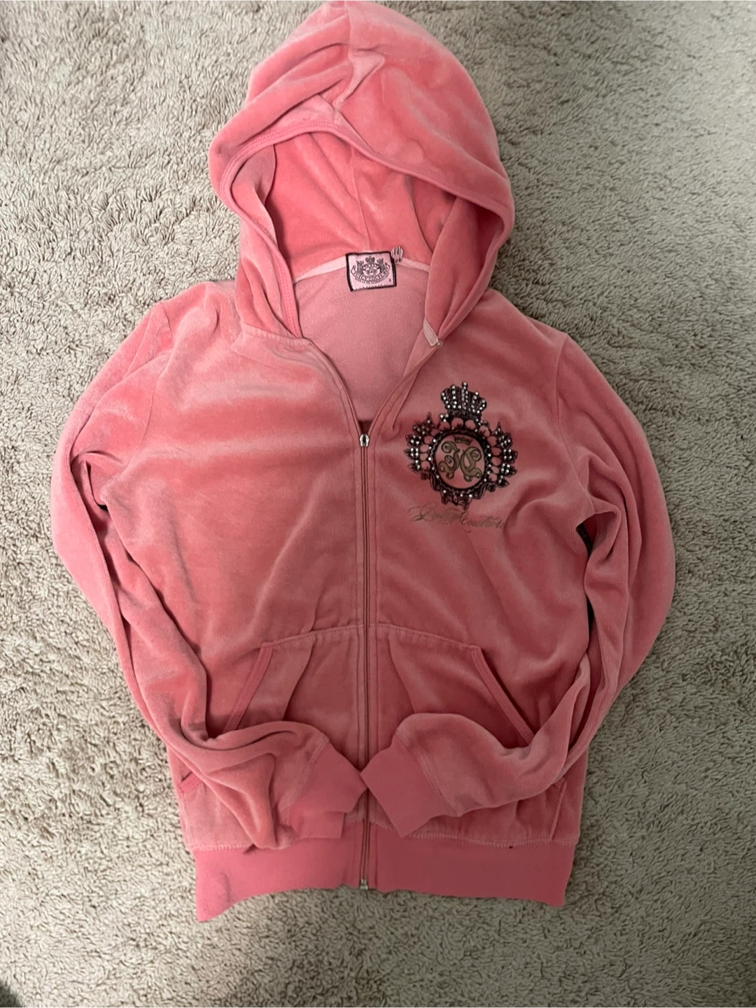 Juicy Couture Pink Velour Jacket - photo 2