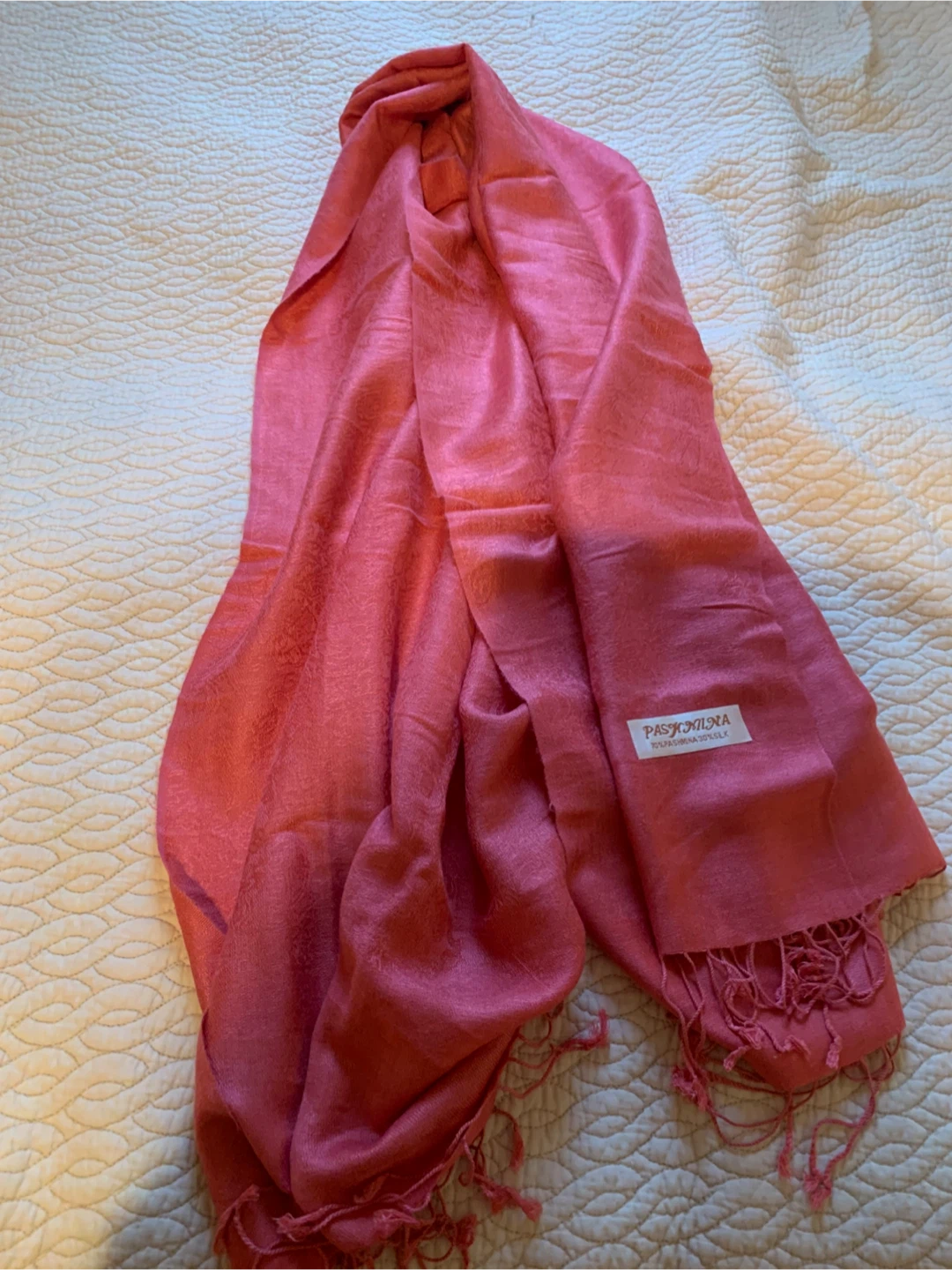 PASHMINA 70% Pashmina 30% Silk Scarf