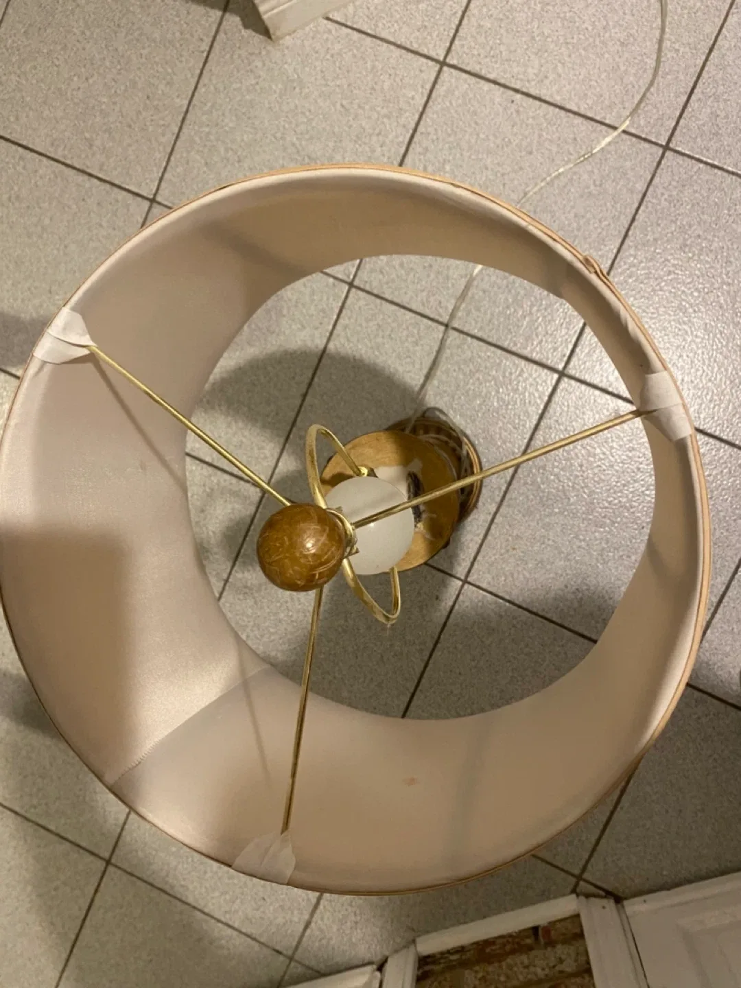 Table Lamp with Beige Shade image indicator(3)