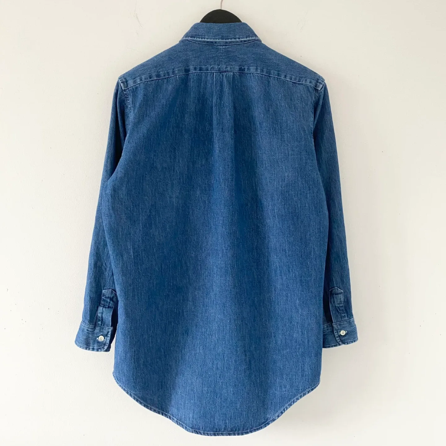 90's Polo by Ralph Lauren 100% Cotton Denim Button-Down Shirt image indicator(2)